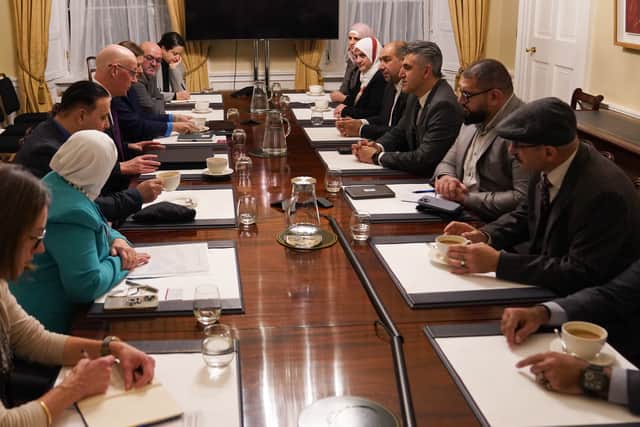 Syrian refugees raised concerns with John Swinney