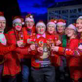 Members of staff from St Andrew's RC High School in Kirkcaldy, Fife, who are part of a 15-strong syndicate that have shared a recent EuroMillions win.