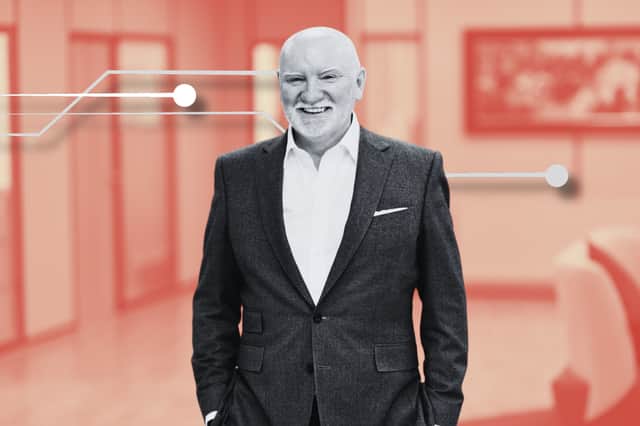 Sir Tom Hunter said he had “cash to invest” as he outlined a year of solid progress for his business empire including backing a consortium that rescued retail stalwart The Body Shop.