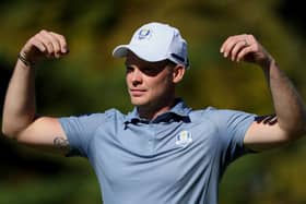 Danny Willett pictured during his appearance in the 2016 Ryder Cuo at Hazeltine