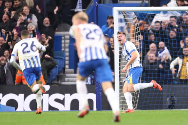 Evan Ferguson has scored just once for Brighton in the English Premier League this season. Cr: Getty Images.