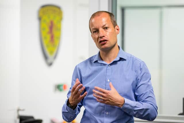 Willie Collum, the head of referees at the Scottish FA.  (Photo by Craig Williamson / SNS Group)