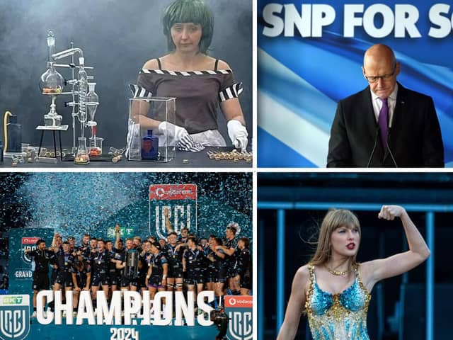 Some of the events that shaped Scotland in 2024.