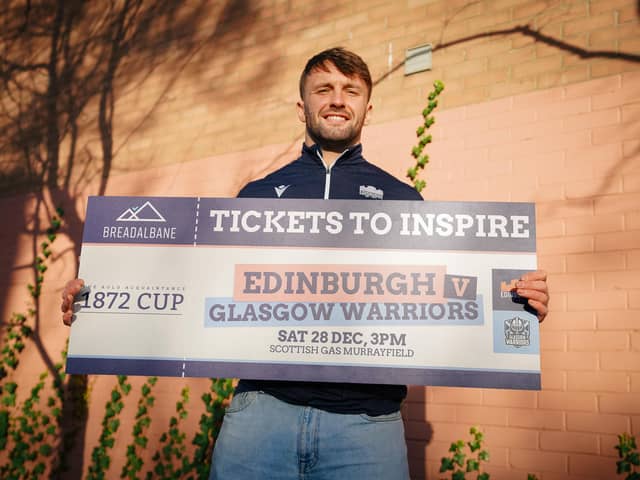 Ben Muncaster has signed a new two-year deal with Edinburgh Rugby. Pic: Edinburgh Rugby