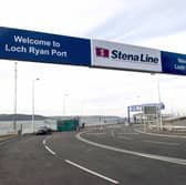 Loch Ryan Port in Cairnryan