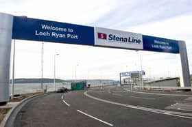 Loch Ryan Port in Cairnryan