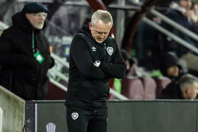Hearts head coach Neil Critchley.