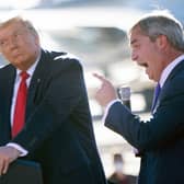 Nigel Farage is an ally of Donald Trump despite the US President-elect's 'America First' policy (Picture: Brendan Smialowski)