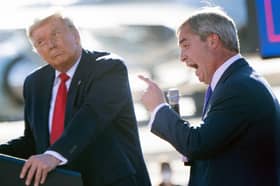 Nigel Farage is an ally of Donald Trump despite the US President-elect's 'America First' policy (Picture: Brendan Smialowski)