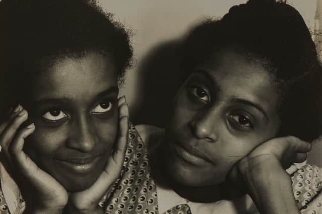 Two Women, Harlem, c. 1938 by Consuelo Kanaga