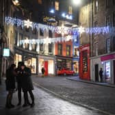 Victoria Street at Hogmanay