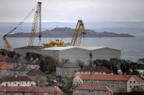 The Harland & Wolff fabrication yards at Methil in Fife, above, and Arnish on the Western Isles have been saved (Picture: Jeff J Mitchell)