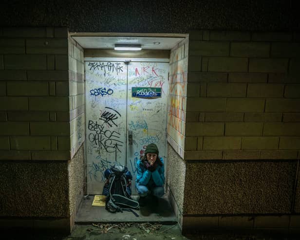 Living on the streets in winter is harmful to health and, potentially, fatal (Picture: Phil Wilkinson)
