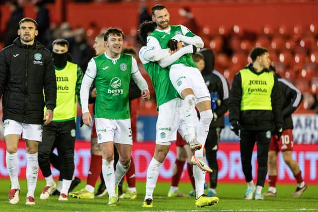 Martin Boyle was back to his best form at Pittodrie.