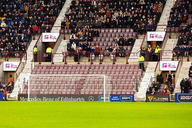 The Gorgie Ultras boycotted Hearts' 2-1 win over St Johnstone.