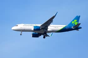 A general view of a Aer Lingus plane. Picture: PA