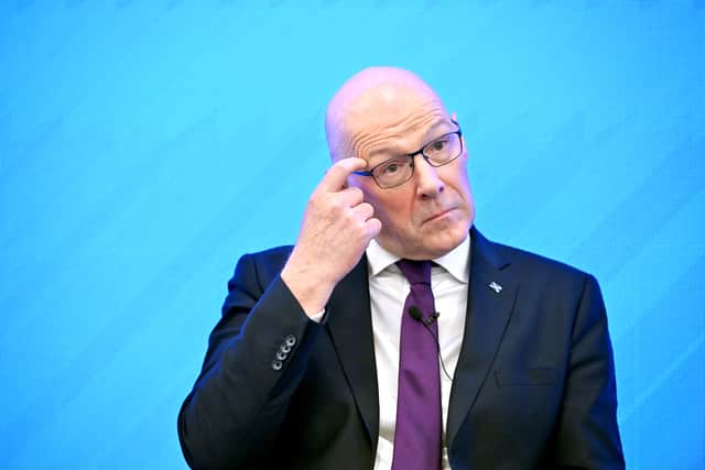 First Minister John Swinney