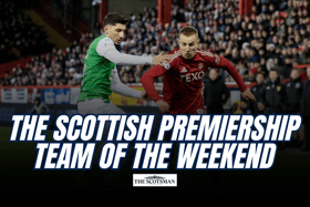 Who made the Scottish Premiership team of the weekend? Cr: SNS Group.