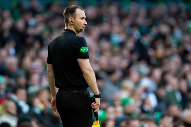 Frank Connor is on duty for Celtic's match against St Johnstone.