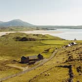 The Writer's House at Timsgearraidh, Isle of Lewis, overlooks Uig Sands and enjoys some of the best views in the islands.