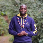 Dwayne Fields has welcomed Scotland's first Sudanese Scout group.