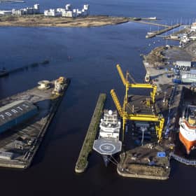 Forth Ports has announced a £50 million investment in its Leith Renewables Hub, which is part of the Forth Green Freeport (Picture: Jane Barlow)
