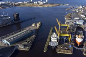 Forth Ports has announced a £50 million investment in its Leith Renewables Hub, which is part of the Forth Green Freeport (Picture: Jane Barlow)