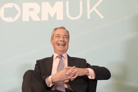 Reform UK party leader Nigel Farage