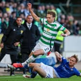 Brendan Rodgers was able to welcome back a number of players in the win over Motherwell, but is still facing an anxious wait with others ahead of this weekend's clash with St Johnstone. Cr: SNS Group.