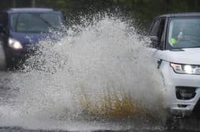 Heavy rain could make for treacherous driving conditions on Monday and Tuesday (Picture: Jeff J Mitchell)