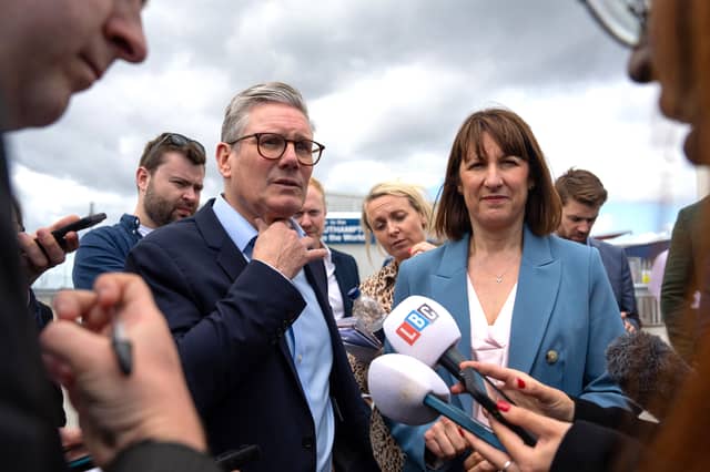 Keir Starmer and his Chancellor, Rachel Reeves, need to find some green shoots of economic recovery (Picture: Carl Court)