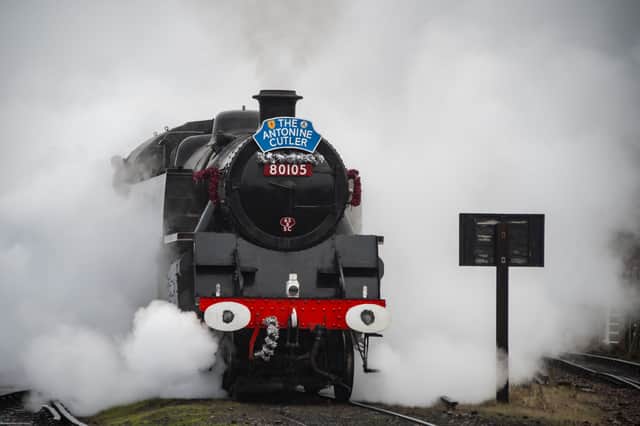 One of the locomotives which will haul trains on the Bo'ness & Kinneil Railway in 2025 following a lengthy overhaul