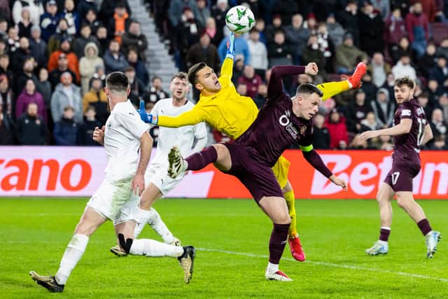 Hearts were unable to progress in Europe.