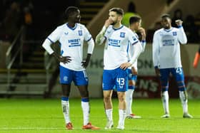 Rangers came back from behind but ended up drawing 2-2 with Motherwel..