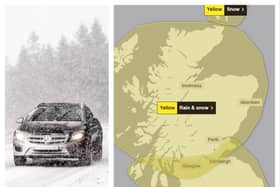 Weather warnings are in place 