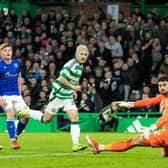Daizen Maeda nets in a straightforward 4-0 win over St Johnstone.