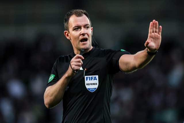 Referee Don Robertson will take charge of the Old Firm match between Rangers and Celtic at Ibrox on January 2. (Photo by Craig Williamson / SNS Group)