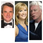 Alan Hansen, Jackie Bird and David Moyes