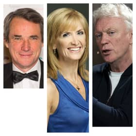 Alan Hansen, Jackie Bird and David Moyes
