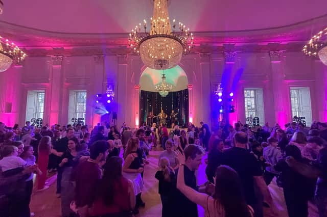 Indoor ceilidh dances were held at the Assembly Rooms in George Street on Hogmanay.   