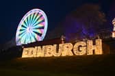 The Christmas market at Princes Street Gardens in Edinburgh after all outdoor events including the street party and fireworks display planned for the city's Hogmanay celebrations were cancelled due to bad weather.