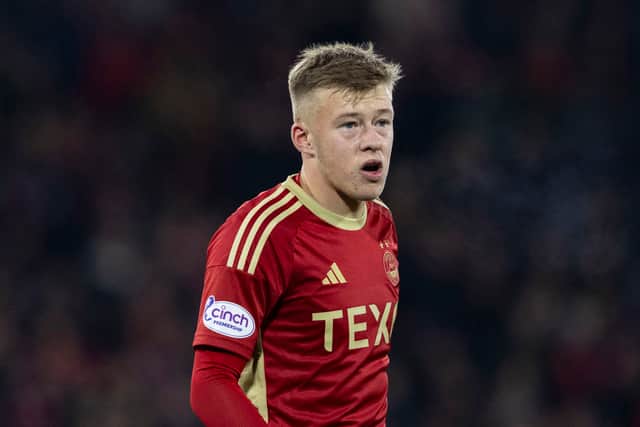Connor Barron came through the youth academy at Aberdeen.
