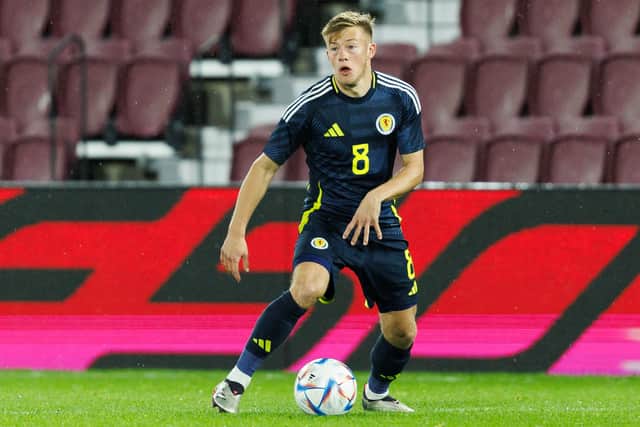 Connor Barron has represented Scotland at under-21 level and has been called into the senior set-up.