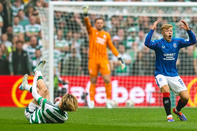 Rangers take on Celtic at Ibrox on January 2.