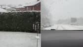 Snow falls in Scotland as Met Office issues further warning.