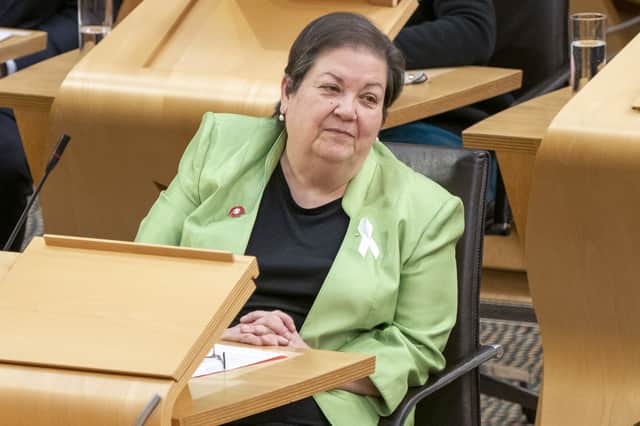 Scottish Labour deputy leader Dame Jackie Baillie