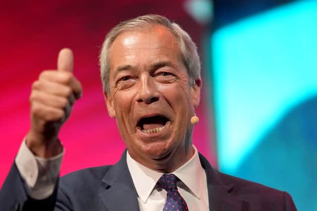 Reform UK leader Nigel Farage.