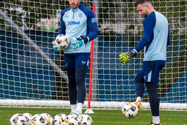 With Jack Butland sidelined, Liam Kelly is set to play for Rangers against Celtic.