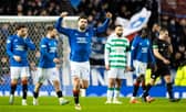 Rangers defender Robin Propper celebrates after scoring to make it 2-0 over Celtic at Ibrox Stadium. (Photo by Alan Harvey / SNS Group)