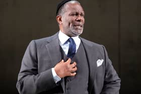 John Douglas Thompson as Shylock in The Merchant of Venice